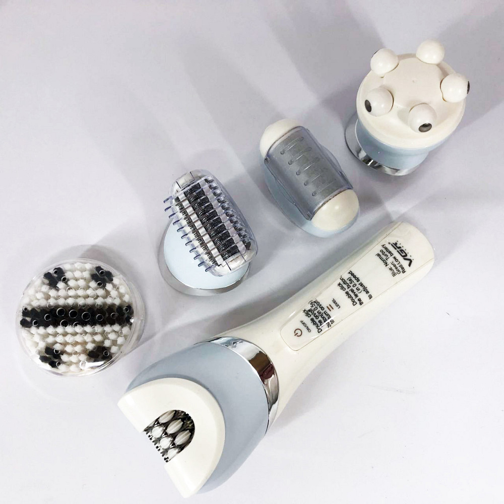 Щітка для чищення п'ят, Електрична пемза для чищення ніг, Епілятор з живленням від батарейок PY-18 Івано-Франківськ - фото 1