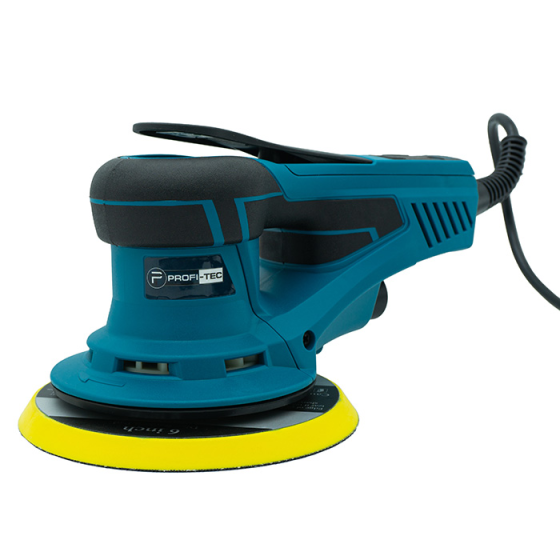 Потужна ексцентрикова шліфувальна машина PROFI-TEC PEGM150-5 BRUSHLESS : 400 Вт, розмір підошви 150 мм Київ