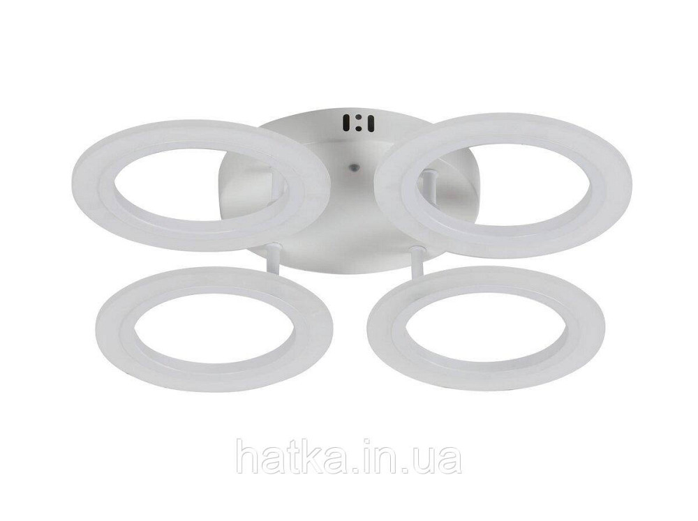 Світлодіодна люстра VALESO G 2716/4 Білий 56W Київ - фото 2