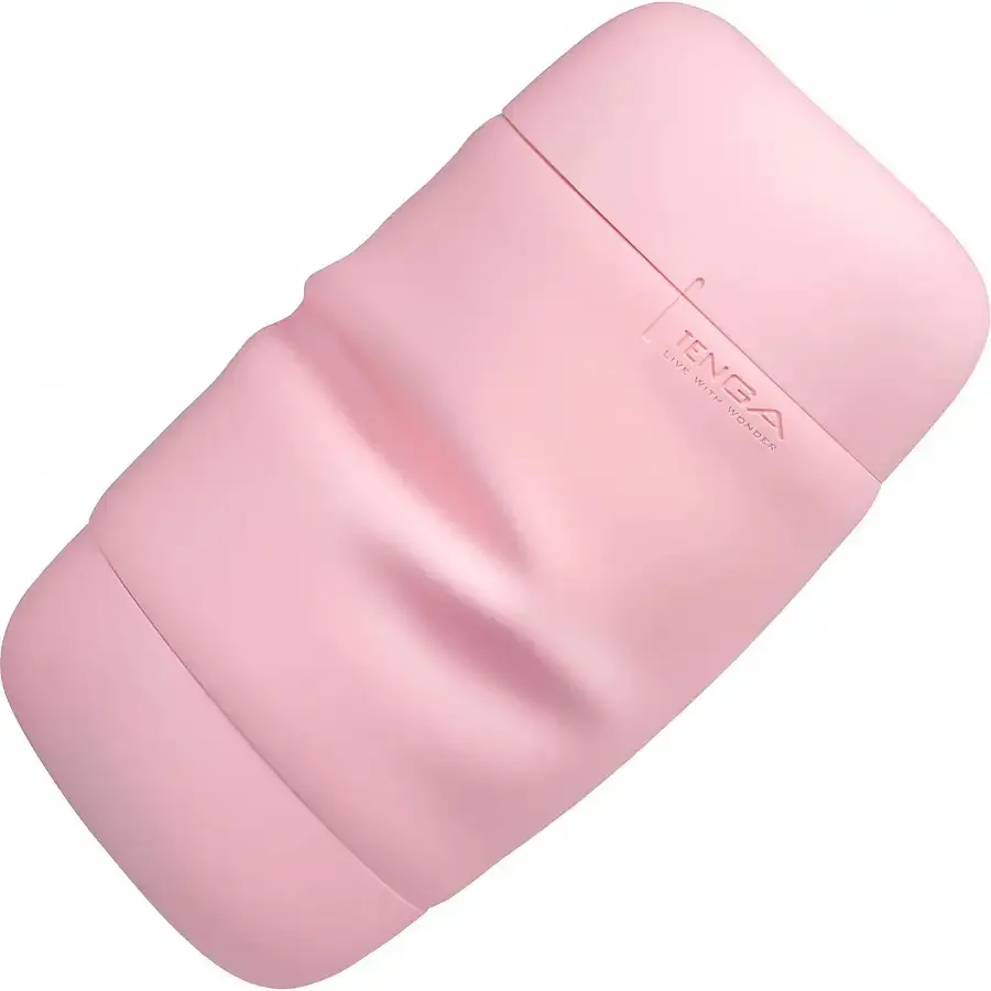 Мастурбатор TENGA PUFFY Strawberry Pink, ультрам’який матеріал, багаторазовий, наскрізний Львів - фото 5