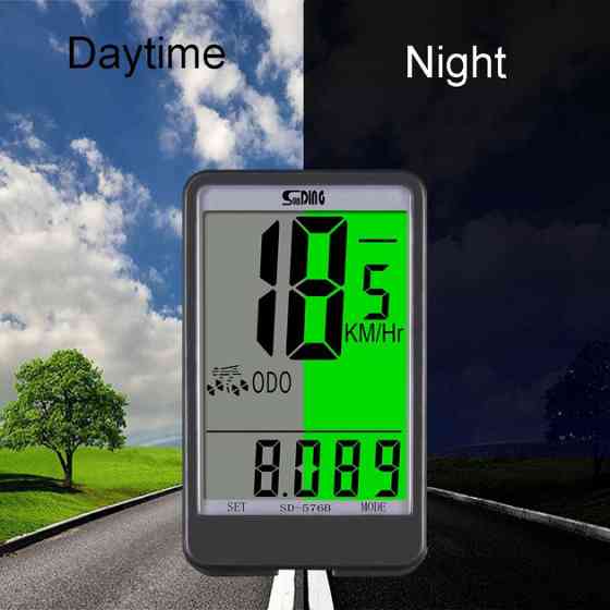 Велокомпьютер SunDing SD-576B спидометр одометр велосипедный компьютер YE-34 Киев