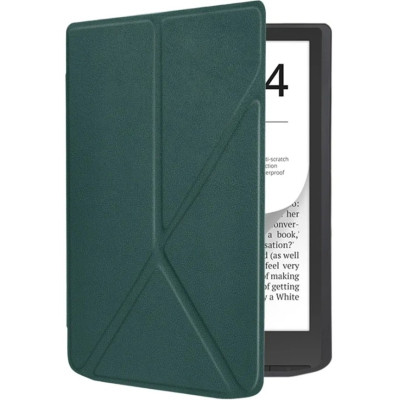 Чохол до електронної книги BeCover Ultra Slim Origami PocketBook 743G InkPad 4/InkPad Color 2/InkPad Color 3 (7.8&quot;) Dark Green (713084) Вінниця - фото 11