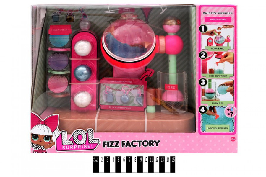 Набір "LFIZZ FACTORY" (для виготовлення кульок-сюрпризів для води) 201819 р.41*31*14см., шт Київ - фото 1