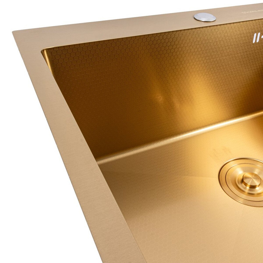 VALESO Мийка PVD Gold DECOR Valeso Handmade 60*50 Киев - изображение 4