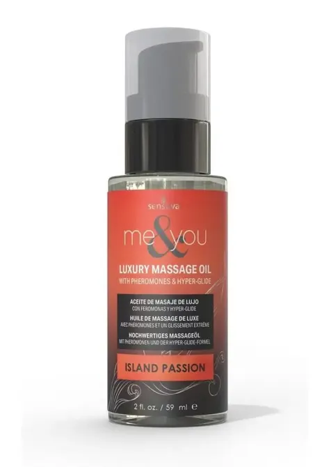 Масажна олія Sensuva Me&You - Island Passion (Wild Passion Fruit & Island Guava) 59 мл Львов - изображение 1