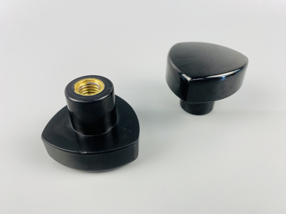 Наконечник важеля універсальний М10, D50 (чорний), латунна втулка різі внутрішня М10 Мукачево - фото 9