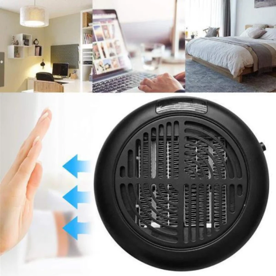 Портативний тепловентилятор Wonder Heater KLW-019A1 900 Вт: керамічний обігрівач у розетку, LED-дисплей, таймер Одеса
