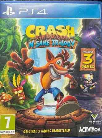 Диск игра crash n sane trilogy для пс4 Харьков