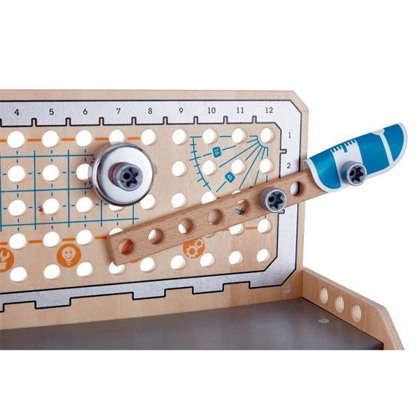 Конструктор Hape Junior Inventor Науковий верстак настільний 58 деталей (E3028) Харків - фото 12