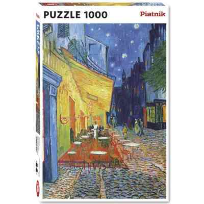 Пазл Piatnik Нічна тераса кафе Вінсент ван Гог, 1000 елементів (PT-539046) Вінниця