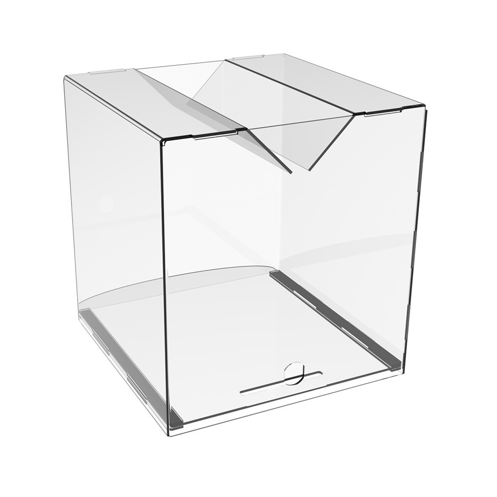 Скринька для пожертвувань EKOSTAR 200х200х200 широка щілина Київ - фото 3