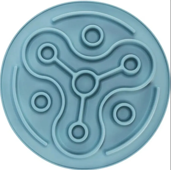 Миска-коврик для собак Trixie для медленного кормления 28 см голубой Винница - изображение 1