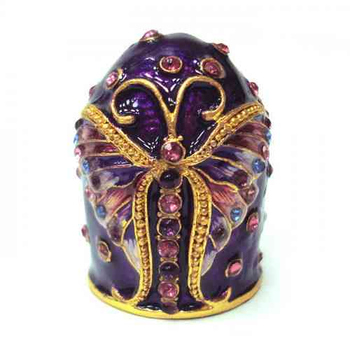 Наперсток металевий зі стразами Метелик Київ