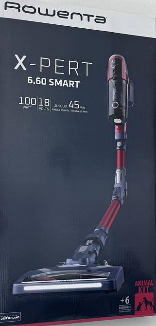 Акумуляторний Вертикальний Ручний Пилосос ROWENTA X-PERT 6.60 Smart. Харків - фото 6