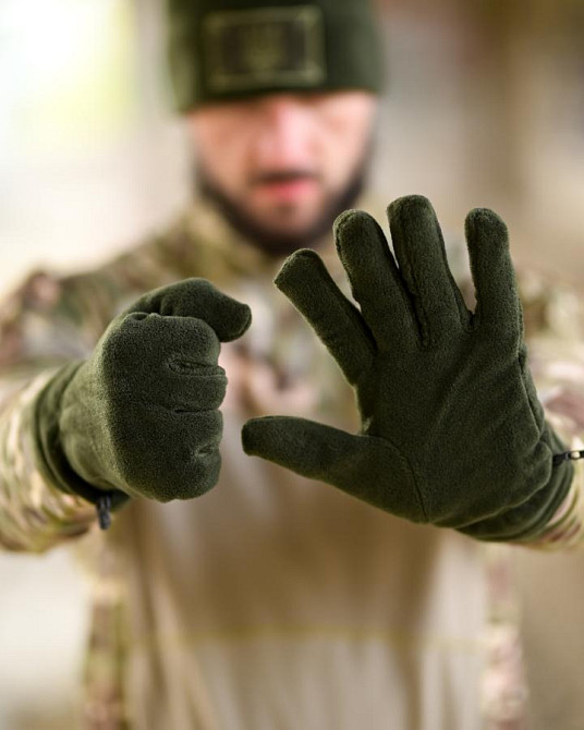 Рукавички флісові олива ВТ6768 Одеса - фото 6