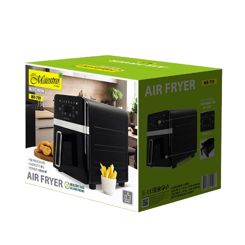 Аерофрітюрниця електрична 9л 1900W MR-759 Maestro Житомир