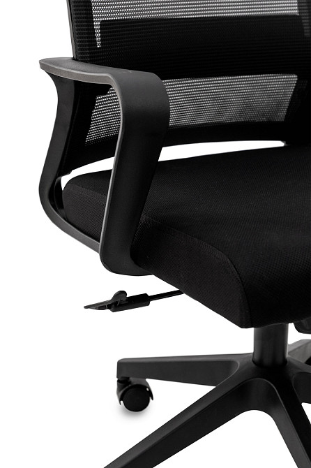 Стілець офісний Байт, чорний Київ - фото 8