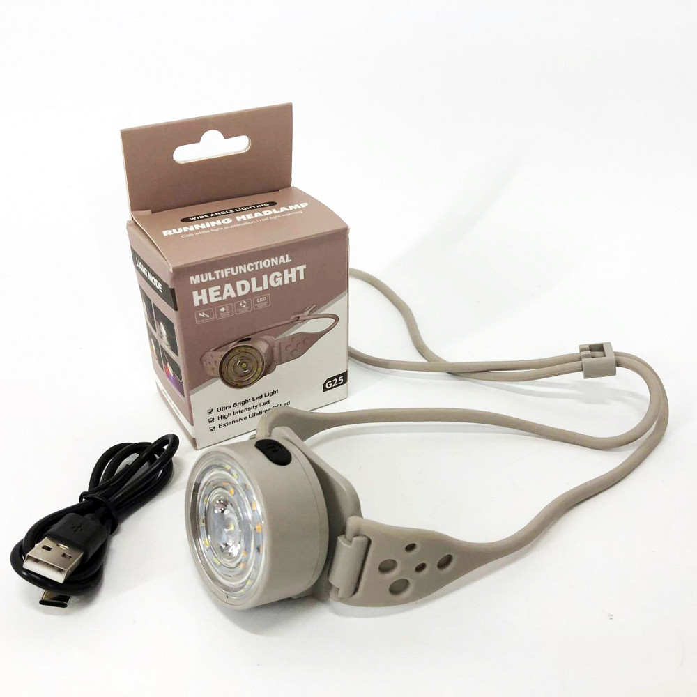 Сверхмощный налобный фонарь G25-XPG+30SMD(white+yellow+red-blue), Фонарик на голову для домашних работ DQ-48 Львов - изображение 6