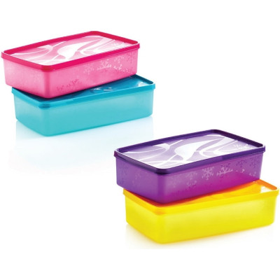 Харчовий контейнер Irak Plastik Alaska прямокутний 2,1 л фіолетовий (5296) Вінниця - фото 3