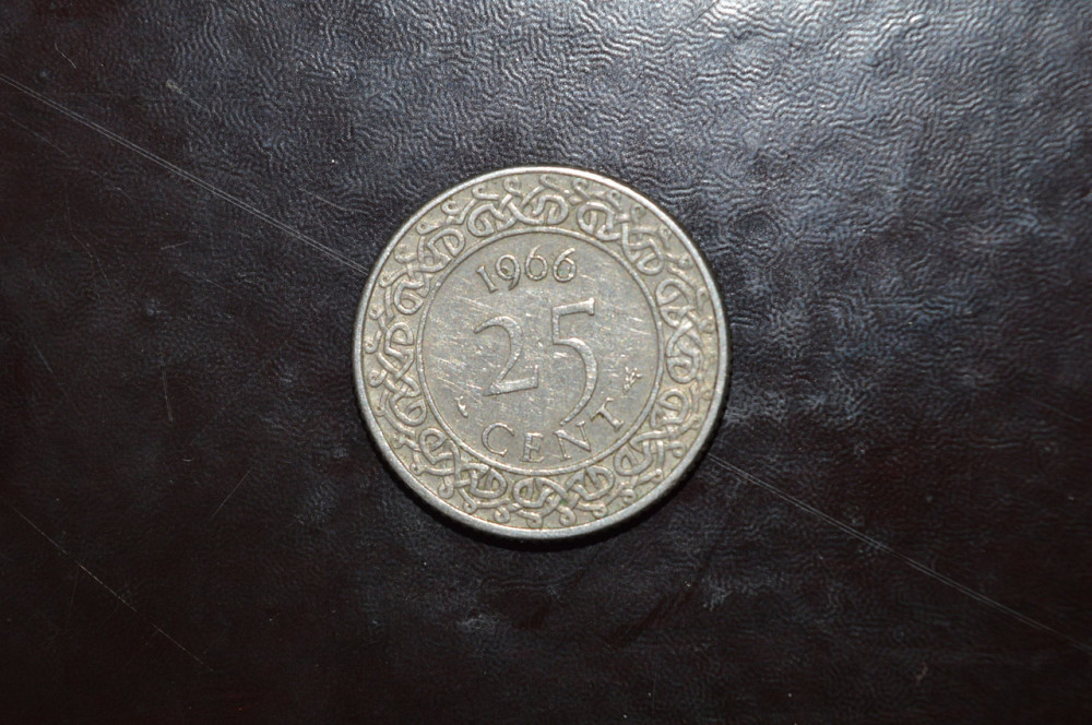 Суринам 25 центов 1966 год Полтава - изображение 1