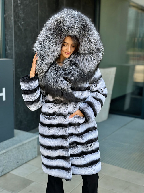 Натуральна шуба з шиншили XXL Харків - фото 7