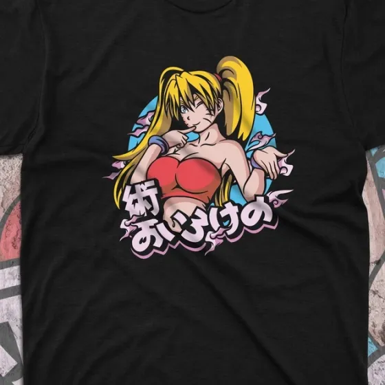 Футболка для подростка мальчика с принтом Наруто Техника Соблазнения Размер 160 Anime10519 Днепр