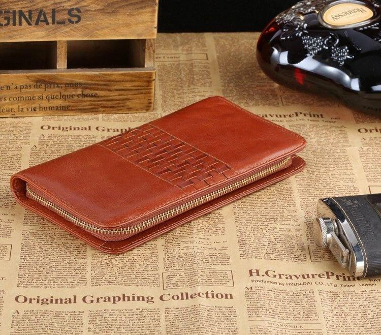 Мужской клатч Vintage 14189 Коричневый Киев - изображение 2