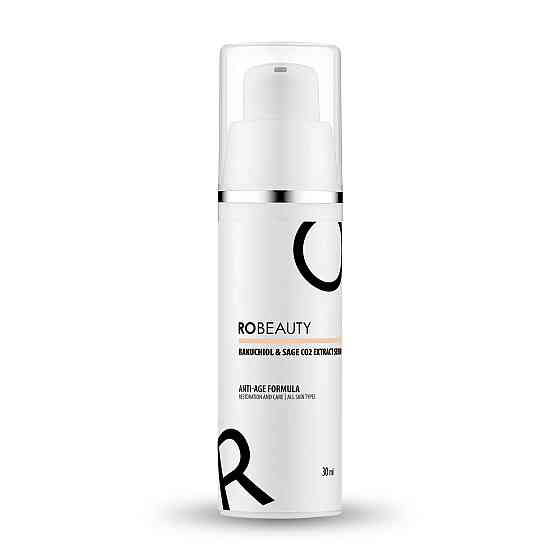 Освітлююча сироватка з бакучіолом проти зморшок RoBeauty 30 мл Вінниця