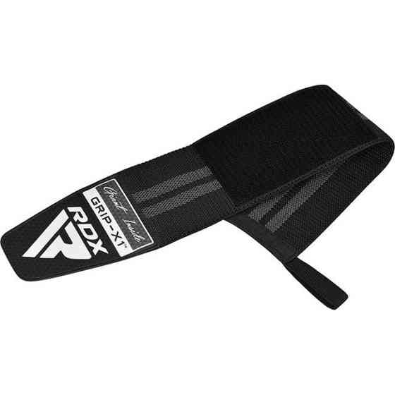 Бинти для зап'ястя (кистьові бинти) RDX WR11 GYM Wrist Wrap Black/Grey Кам'янське