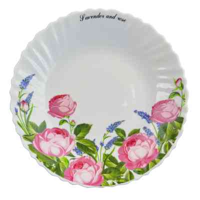 Тарелка Vittora "Лаванда і Троянда" Wave Dessert 19 см (122956) Винница