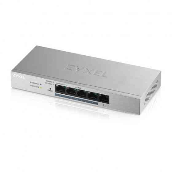 Комутатор Zyxel GS1200-5HP v2 Web Managed PoE Gigabit Switch (GS1200-5HP v2) Киев