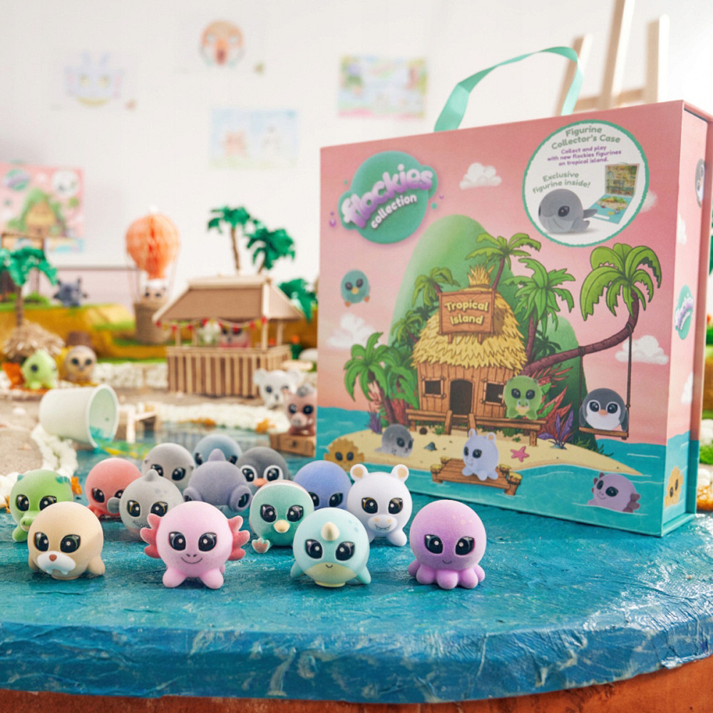 Ігровий колекційний набір Flockies - Тропічний острів Дніпро - фото 8