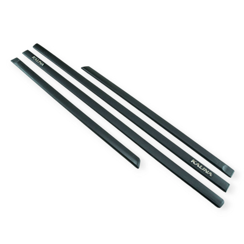 Молдинг ваз 1118 вузький 3,5 см, напис хром kal sahler двері Мукачево - фото 1