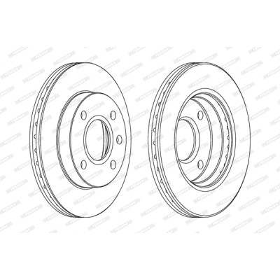 Тормозной диск FERODO DDF766 Винница - изображение 1