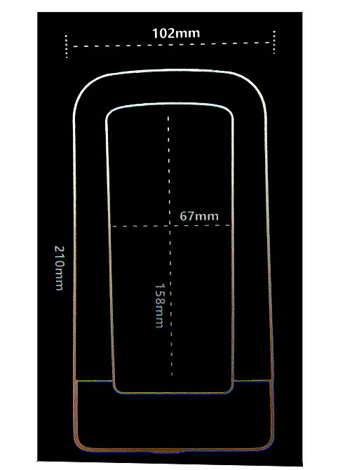 Замок для велосипеда скоба U-look SUO-019 Feel Fit Черный Бровары - изображение 3