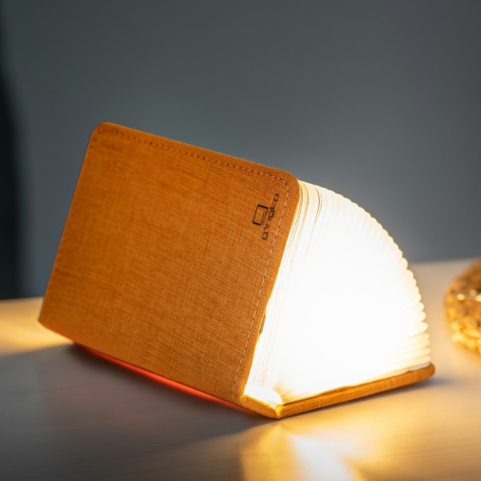 Світильник-книга на акумуляторі Gingko Mini Urban (Жовтогарячий) Київ - фото 2