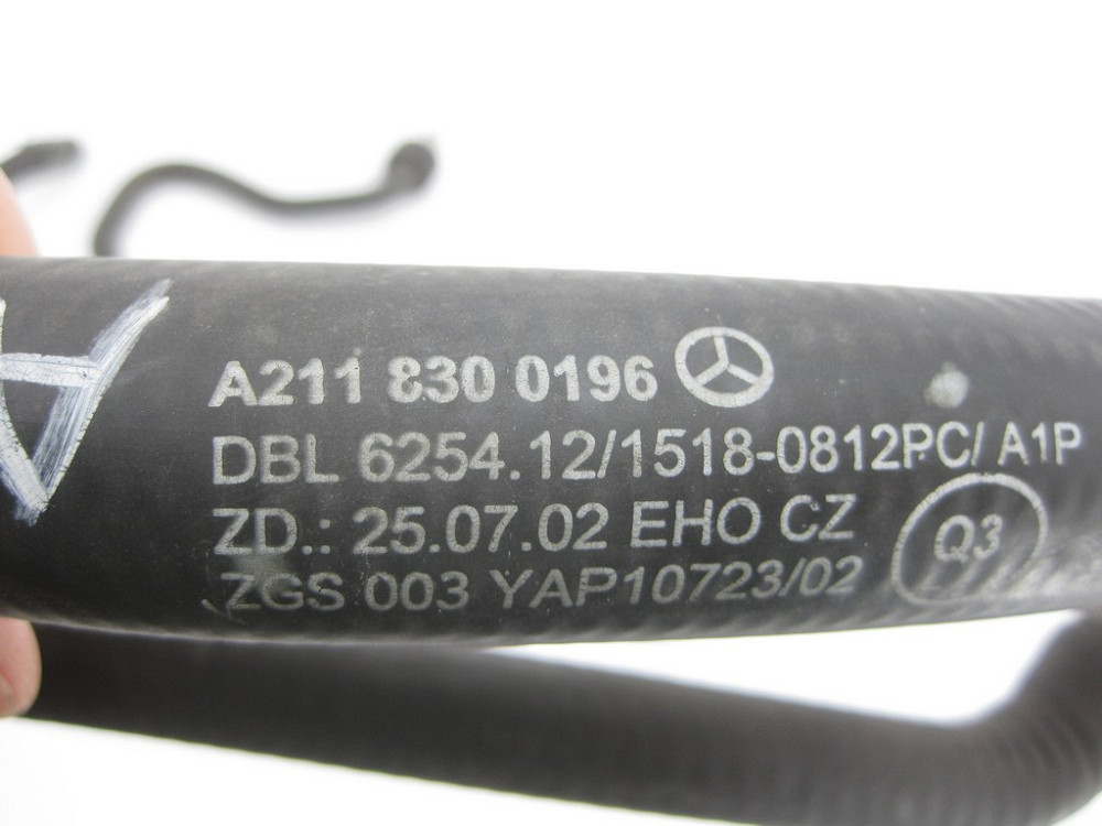Mercedes-Benz  A2118300196 Патрубок пічки магістраль, що подає Англія E-Class W211 CLS C219 Одесса - изображение 9
