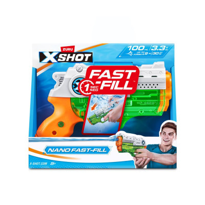 Игрушечное оружие Zuru X-Shot Водный бластер Fast-Fill Nano (56333R) Винница - изображение 5