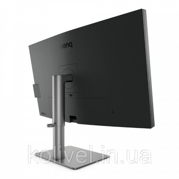 TFT 31.5" BenQ PD3220U, 4K, IPS, HDMI, DP, Pivot, HAS, колонки, темно-сірий (9H.LH7LA.TBE) Київ - фото 5