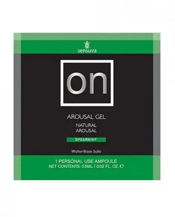Пробник збуджувального гелю Sensuva — ON Arousal Gel for Her Spearmint (6 мл) Львів