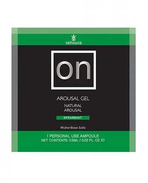 Пробник збуджувального гелю Sensuva — ON Arousal Gel for Her Spearmint (6 мл) Львів - фото 1