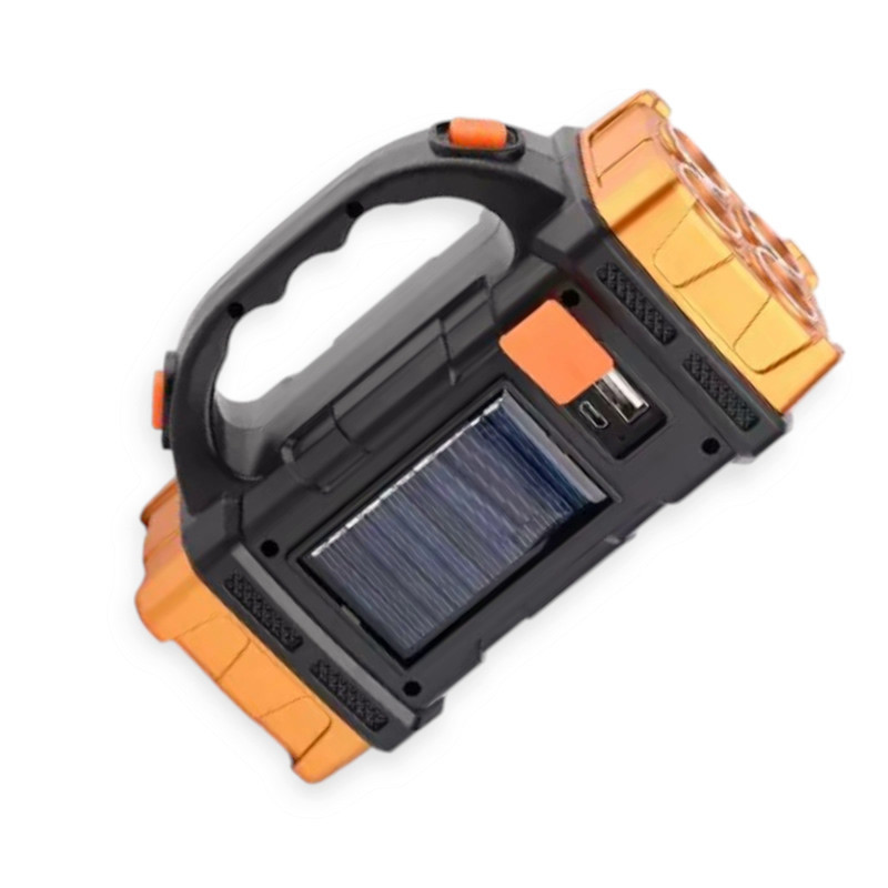 Ліхтар 40 LED + cob, usb, акб 1500 мач, сонячна батарея Panther діодний Мукачево - фото 3