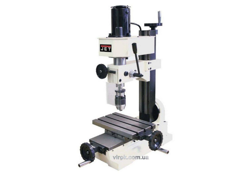 Фрезерно-свердлильний верстат JET JMD-1: 230В 0.25(0,15)кВт. МК-2 сверда Ø≤10 мм.т/к фрези Ø=20/10мм Одеса - фото 1