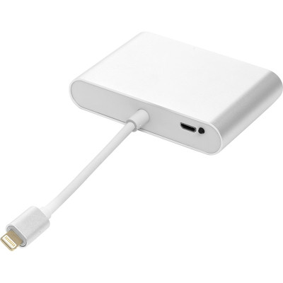 Переходник Lightning (M) to HDMI, VGA, 3.5mм (F) PowerPlant (CA911929) Винница - изображение 2