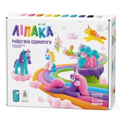 Набір для творчості Lipaka пластиліну, Райдужні єдинороги (15028-UA01) Вінниця