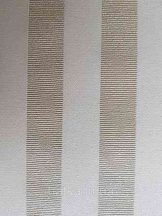 Шпалери вінілові на флізеліні Rasch Trianon Xlll 0.53х10 класика структурні смуги золотисті молочні Київ