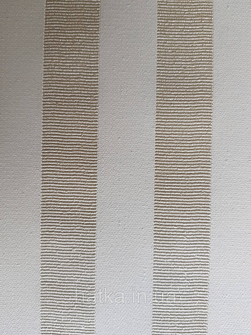 Шпалери вінілові на флізеліні Rasch Trianon Xlll 0.53х10 класика структурні смуги золотисті молочні Київ - фото 2