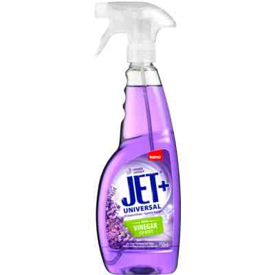 Спрей для чищення кухні Sano Jet Universal Для всіх видів поверхонь З оцтом та ароматом лаванди 750 мл (7290108351552) Вінниця