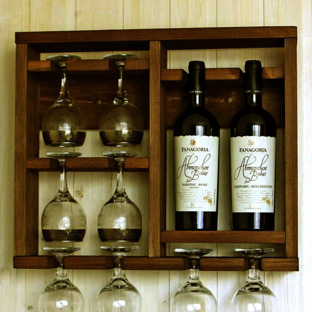 Полка для бокалов 