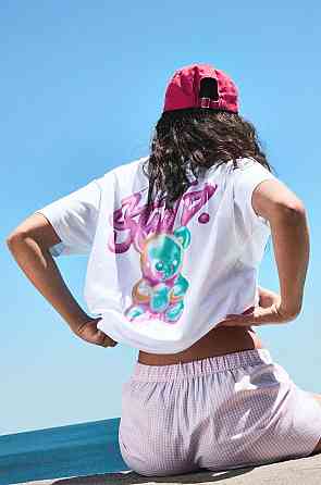 Футболка жіноча з принтом  46 Біла 2664084005 Дніпро